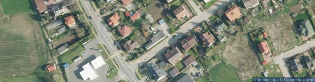 Zdjęcie satelitarne Zbigniew Przewłoka Rempoż Zakład Konserwacji Sprzętu Przeciwpożarowego i Systemów Antywłamaniowych