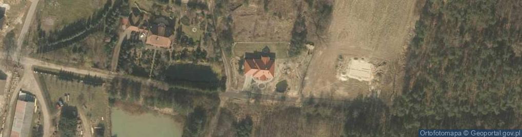 Zdjęcie satelitarne Zbigniew Sierota Zakład Usług Leśnych