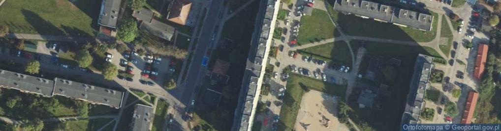 Zdjęcie satelitarne Zbigniew Wysaków Chrybojedów Wysaków Zbigniew