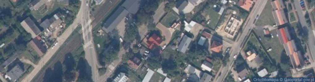 Zdjęcie satelitarne Zbór Kościoła Chrześcijan Babtystów w Chociwlu