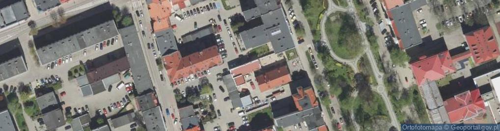 Zdjęcie satelitarne Zbór Kościoła Chrześcijan Baptystów w Ełku