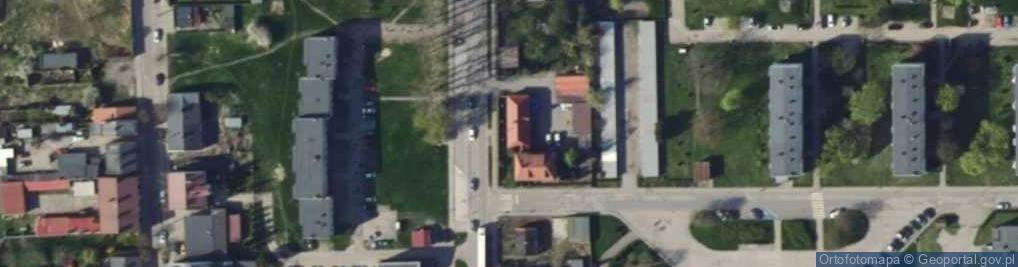 Zdjęcie satelitarne Zec Żychlin