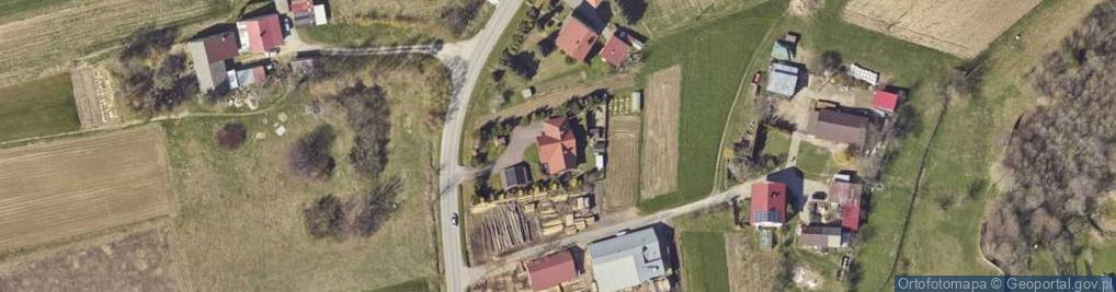 Zdjęcie satelitarne Zegar Andrzej Mechaniczna Obróbka Drewna Usługi Handel Transport