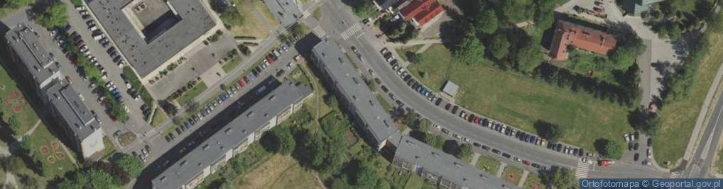 Zdjęcie satelitarne Żelazowska Alicja Przedsiębiorstwo Produkcyjno-Usługowe Żel-Trans