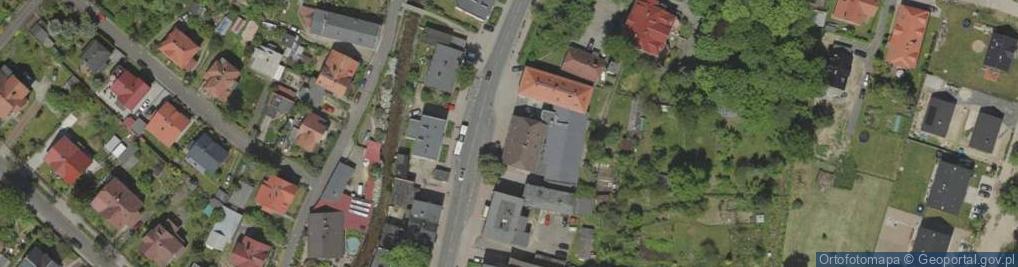 Zdjęcie satelitarne Zespół Aktywności Społecznej w Sobieszowie