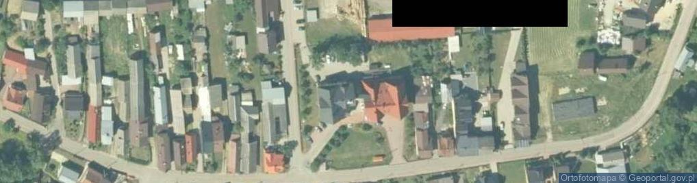 Zdjęcie satelitarne Zespół Ekonomiczno Administracyjny Szkół Gminy Łapsze Niżne