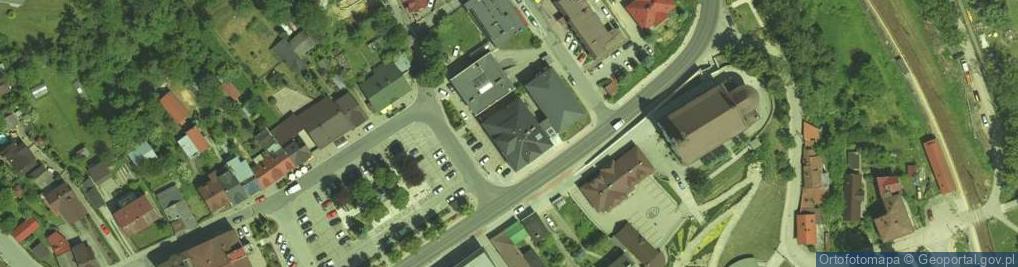 Zdjęcie satelitarne Zespół Ekonomiczno Administracyjny Szkół Miasta i Gminy Piwniczna