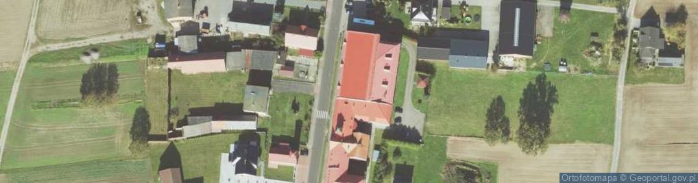 Zdjęcie satelitarne Zespół Gimnazjalno Szkolno Przedszkolny w Chocianowicach