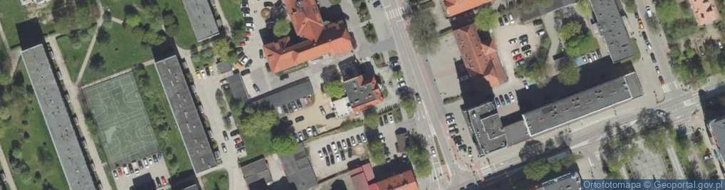 Zdjęcie satelitarne Zespół Inwestycji w Ełku