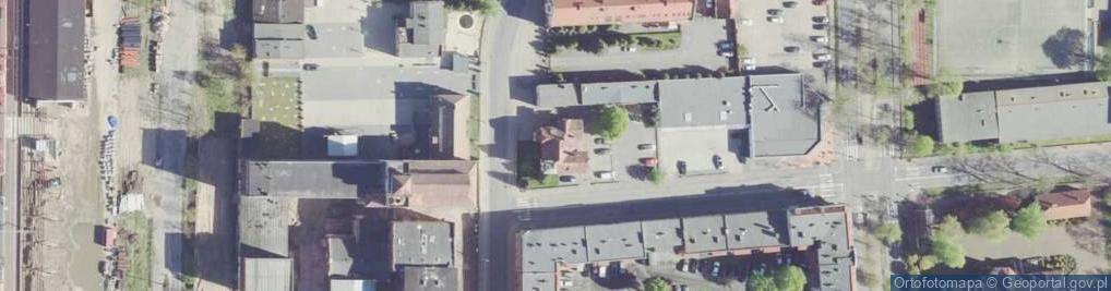 Zdjęcie satelitarne Zespół Obsługi przy Wydziale Edukacji Urzędu Miasta Leszno