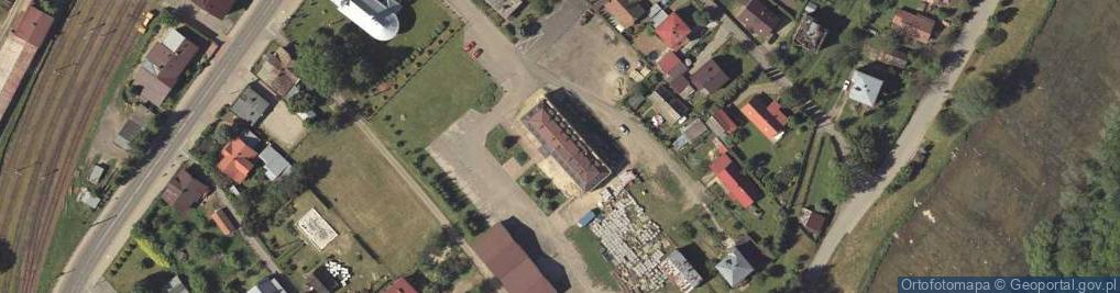 Zdjęcie satelitarne Zespół Obsługi Szkół Gminy Zagórz