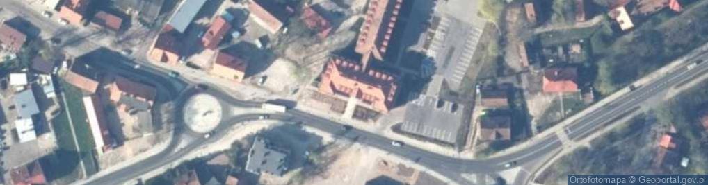 Zdjęcie satelitarne Zespół Opieki Zdrowotnej w Lidzbarku Warmińskim
