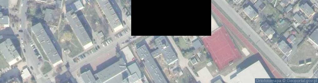Zdjęcie satelitarne Zespół Placówek Bursa i Szkolne Schronisko Młodzieżowe w Szamotułach Bursa Szkolna