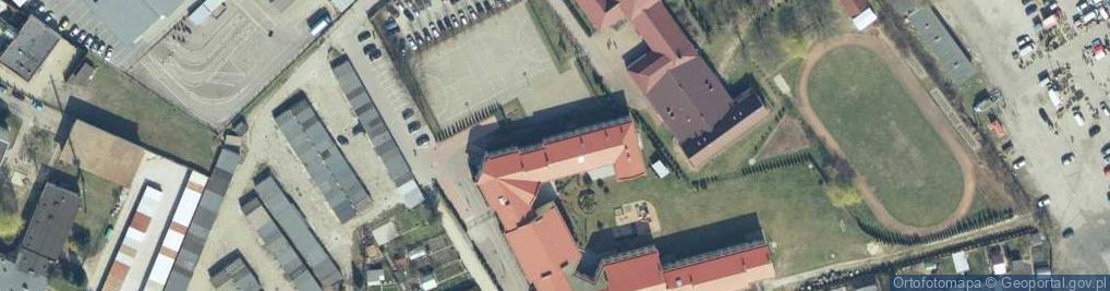 Zdjęcie satelitarne Zespół Placówek Ośrodek Rewalidacyjno Wychowawczy w Łukowie
