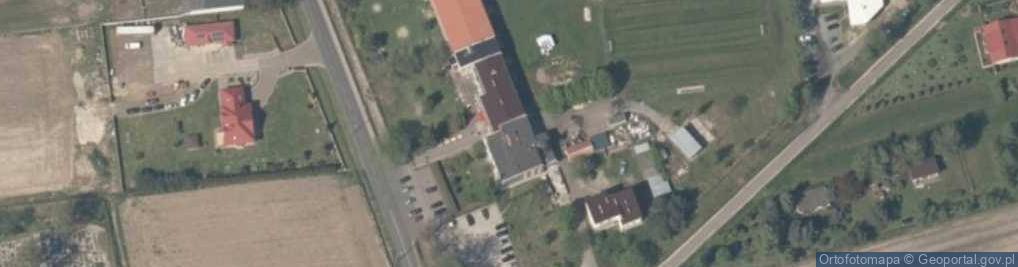 Zdjęcie satelitarne Zespół Placówek Oświatowych w Nieborowie