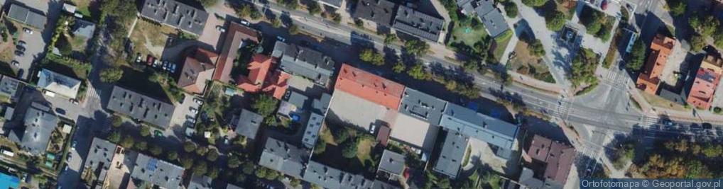 Zdjęcie satelitarne Zespół Świetlic Wiejskich w Starogardzie Gdańskim