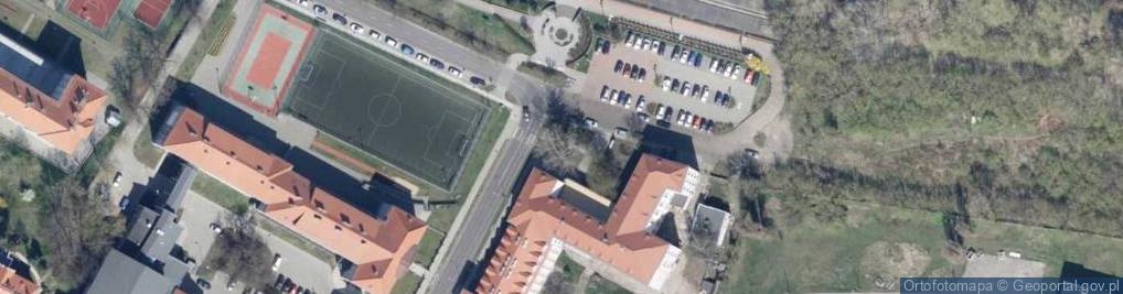 Zdjęcie satelitarne Zespół Szkół Chemicznych im M Skłodowskiej Curie