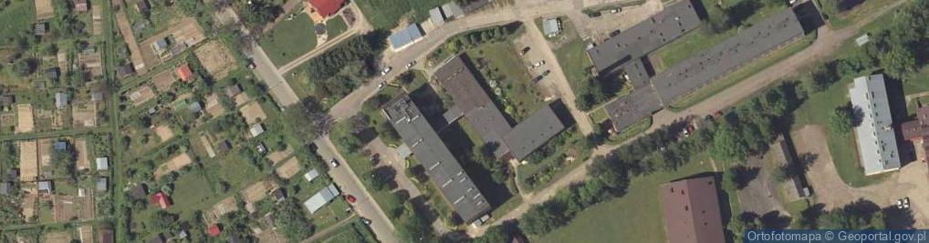 Zdjęcie satelitarne Zespół Szkół Ekonomiczno Rolniczych w Lesku