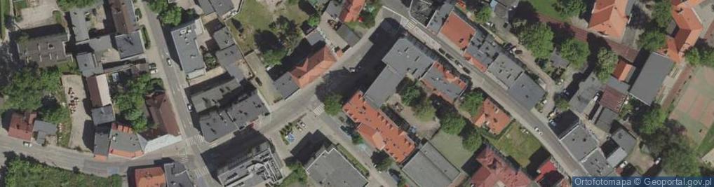 Zdjęcie satelitarne Zespół Szkół Ekonomiczno-Turystycznych im.Unii Europejskiej w Jeleniej Górze