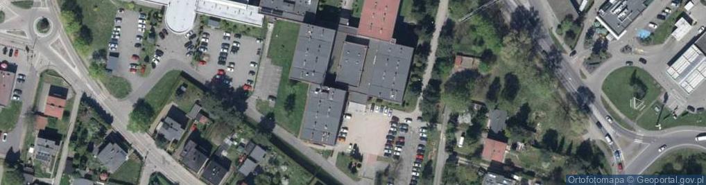 Zdjęcie satelitarne Zespół Szkół Ekonomiczno Usługowych