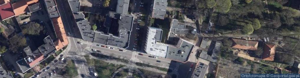 Zdjęcie satelitarne Zespół Szkół Ekonomicznych im.Wincentego Stysia w Świdnicy
