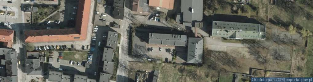 Zdjęcie satelitarne Zespół Szkół Ekonomicznych w Starogardzie Gdańskim