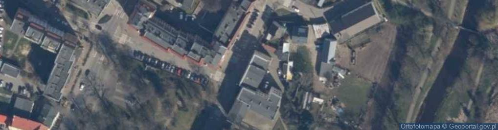 Zdjęcie satelitarne Zespół Szkół Gimnazjalnych w Łobzie