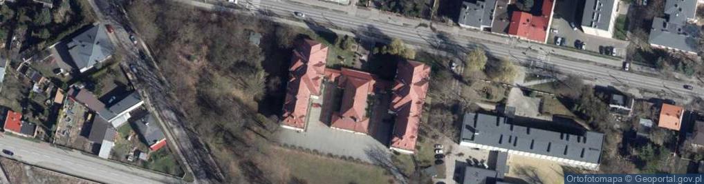 Zdjęcie satelitarne Zespół Szkół i Placówek Kwalifikacji Zawodowych w Zgierzu
