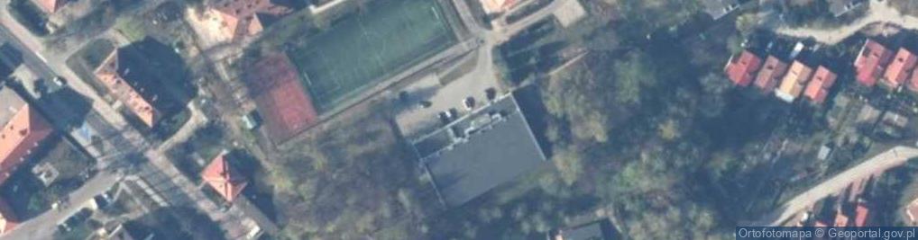 Zdjęcie satelitarne Zespół Szkół i Placówek Oświatowych w Lidzbarku Warmińskim