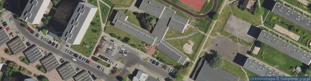 Zdjęcie satelitarne Zespół Szkół i Placówek Oświatowych w Lubinie