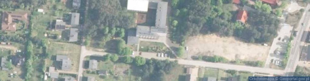 Zdjęcie satelitarne Zespół Szkół i Przedszkola w Kaletach Miotku Publiczna Szkoła Podstawowa nr 2 im Juliusza Ligonia