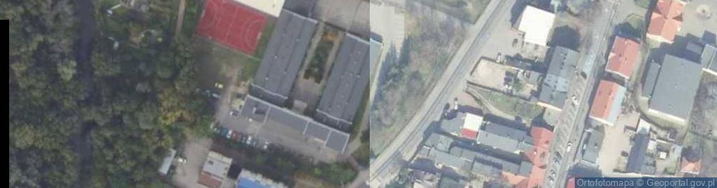 Zdjęcie satelitarne Zespół Szkół im Gen Tadeusza Kutrzeby