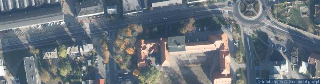 Zdjęcie satelitarne Zespół Szkół im Hipolita Cegielskiego