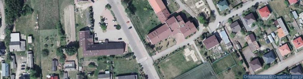 Zdjęcie satelitarne Zespół Szkół im.Kornela Makuszyńskiego w Małaszewiczach