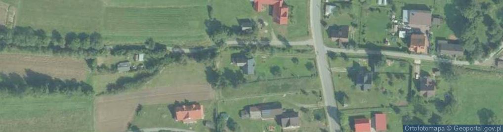 Zdjęcie satelitarne Zespół Szkół im św Jana Kantego w Bystrej Szkoła Podstawowa w Bystrej