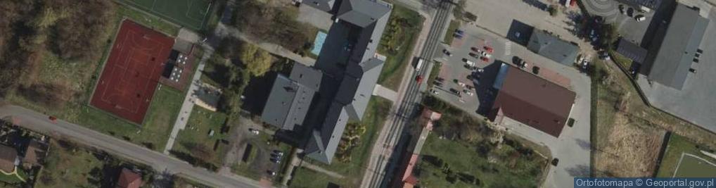 Zdjęcie satelitarne Zespół Szkół im Tadeusza Kościuszki w Żarkach