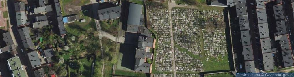 Zdjęcie satelitarne Zespół Szkół Integracyjnych Szkoła Podstawowa nr 22 im Karola Miarki