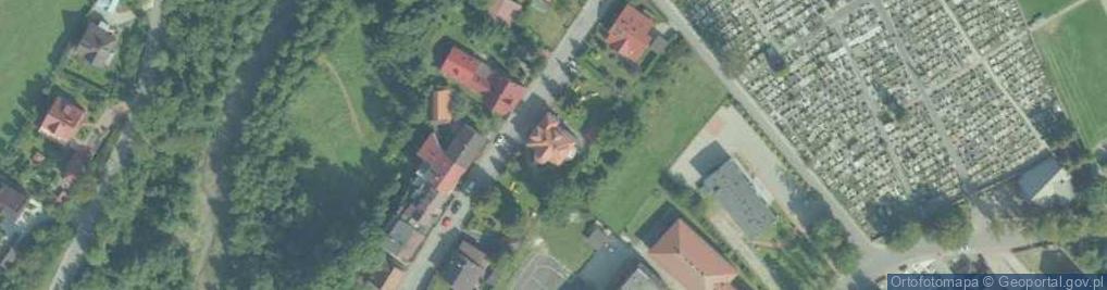 Zdjęcie satelitarne Zespół Szkół Miejskich nr 2 w Mszanie Dolnej Miejskie Przedszkole nr 1