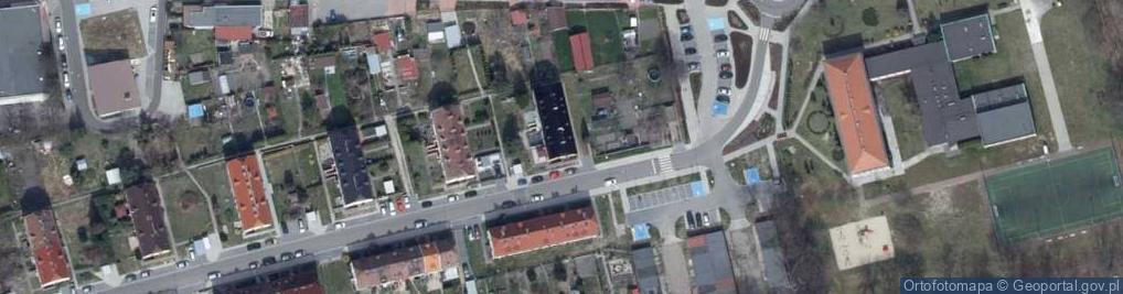Zdjęcie satelitarne Zespół Szkół Miejskich nr 5 w Kędzierzynie Koźlu Publiczna Szkoła Podstawowa nr 3 im Komisji Edukacji Narodowej
