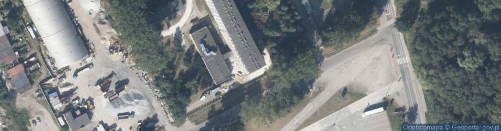 Zdjęcie satelitarne Zespół Szkół Morskich im Eugeniusza Kwiatkowskiego w Świnoujściu