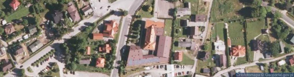 Zdjęcie satelitarne Zespół Szkół nr 1 Szkoła Podstawowa nr 1 im H Sienkiewicza w Jeleśni