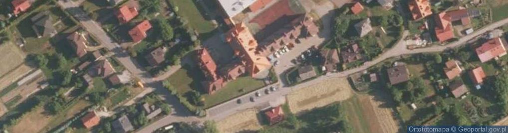 Zdjęcie satelitarne Zespół Szkół nr 1 w Łodygowicach