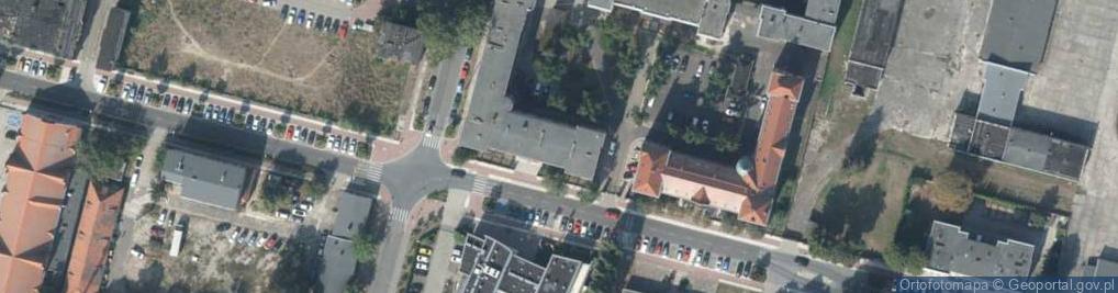 Zdjęcie satelitarne Zespół Szkół nr 6 im Mikołaja Reja w Szczecinie