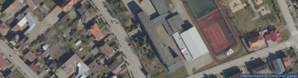 Zdjęcie satelitarne Zespół Szkól Ogólnokształcących i Policealnych