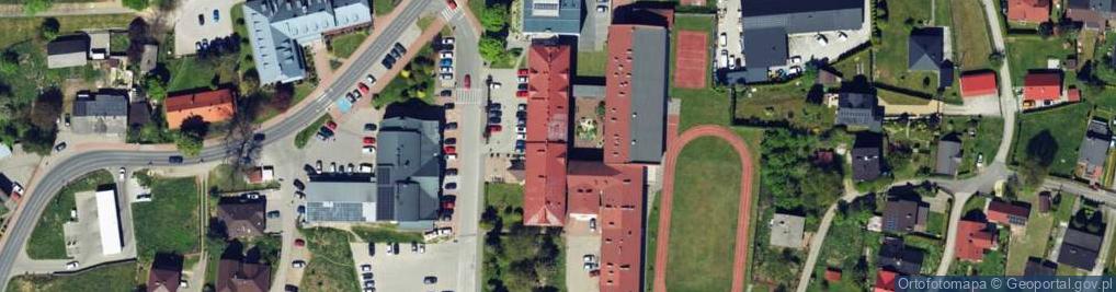 Zdjęcie satelitarne Zespół Szkół Ogólnokształcących im Mikołaja Kopernika w Buczkowicach
