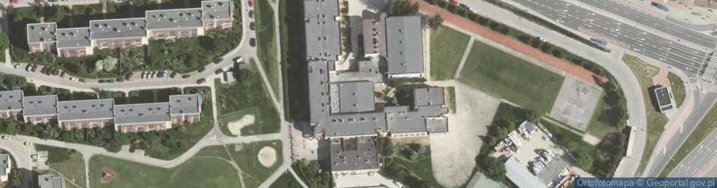 Zdjęcie satelitarne Zespół Szkół Ogólnokształcących Integracyjnych nr 2 im Uniwersytetu Jagiellońskiego