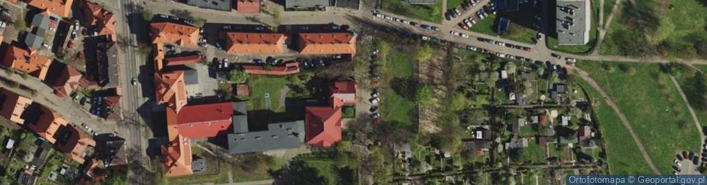 Zdjęcie satelitarne Zespół Szkół Ogólnokształcących nr 1 im Adama Mickiewicza