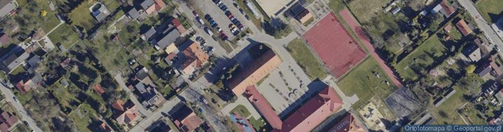 Zdjęcie satelitarne Zespół Szkół Ogólnokształcących nr 12 w Gliwicach Szkoła Podstawowa nr 17