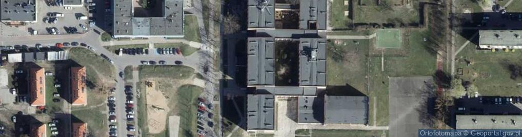 Zdjęcie satelitarne Zespół Szkół Ogólnokształcących nr 16