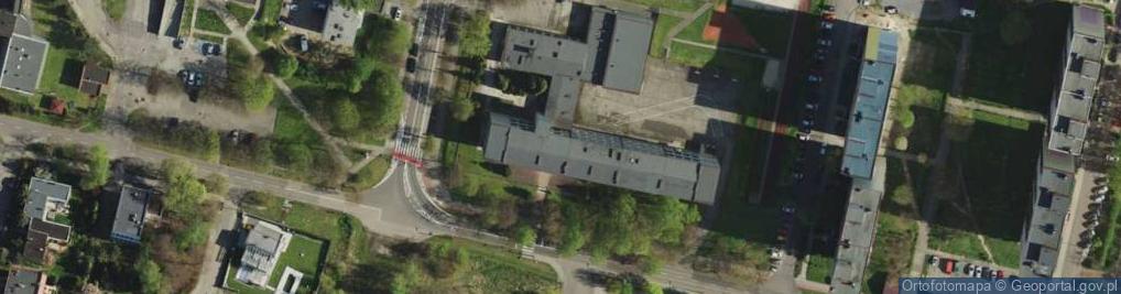 Zdjęcie satelitarne Zespół Szkół Ogólnokształcących nr 2 im G Morcinka w Rudzie Śląskiej II Liceum Ogólnokształcące